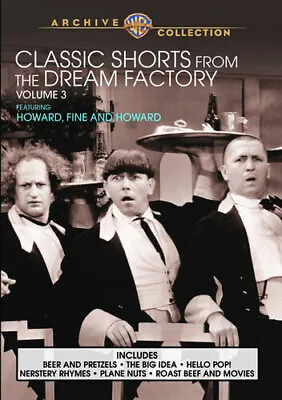 Classic Shorts From The Dream Factory: Volume 3 [New DVD] Mono Sound • $21.69
