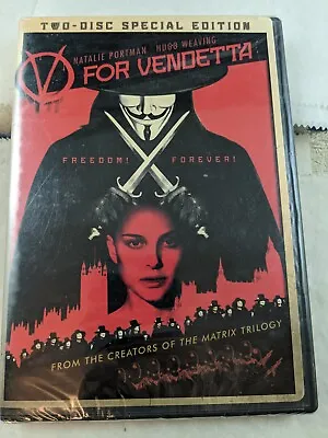 V For Vendetta (Two-Disc Special Edition) DVD Sinéad Cusack Ben Miles NEW • $8.95