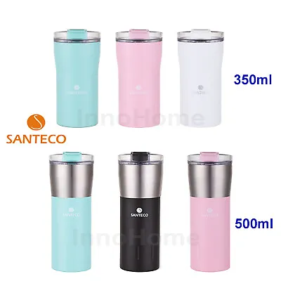 $24.95 • Buy Santeco Coffee Mug, Vacuum Insulated, Travel Mug, Thermal Tumbler, Leak Proof