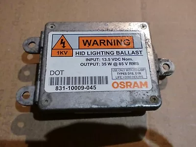 OEM Osram Xenon Headlight Ballast D1S D1R 831-10009-045 • $44.99