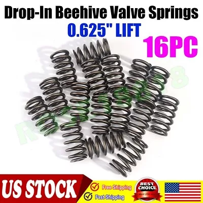 PAC 1219 Beehive Valve Springs Set Of 16 Up To .625  Lift Cam Gen III IV LS LSX✅ • $45.41