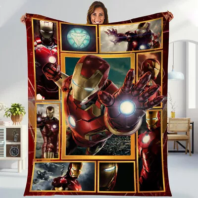 Iron Man Blanket Avengers Infinity War Avengers Endgame Blanket • $49.95