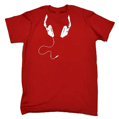 £8.97 • Buy Headphone Cable Around Neck T-SHIRT Dj Disc Jockey Deejay Mc Rave Birthday Gift