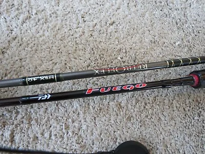 Daiwa Fuego Fishing Rod & Quantum Retroflex Fishing Rods (lot#18540) • $95.95