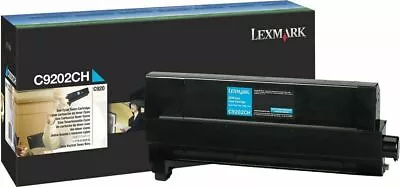 Lexmark C9202CH Cyan Laser Toner Cartridge For C920 Printers Genuine VAT Inc • £16.99