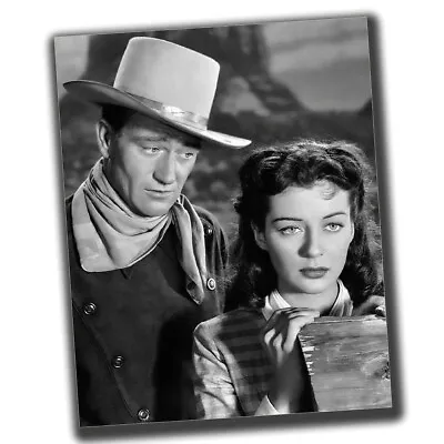 John Wayne FINE ART Celebrities Vintage Retro Photo Glossy Big Size 8X10in K047 • $14.99