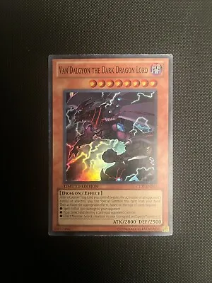 Yu-Gi-Oh! Van'Dalgyon The Dark Dragon Lord JUMP-EN023 Ultra Rare MP • $1.59