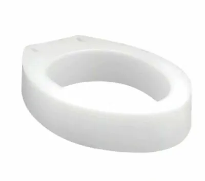 Carex 3.5” Elongated Toilet Seat Riser/Elevator For Assistance Bending/Sitting • $27.99