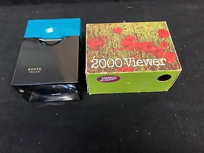 Vintage Boots 2000 Viewer  For 35mm Slides Boxed - Made In France By  Diapo • £7.50