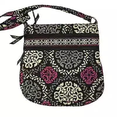 Vera Bradley Trip Zip Floral Hipster In Canterbury Magenta • $19.80