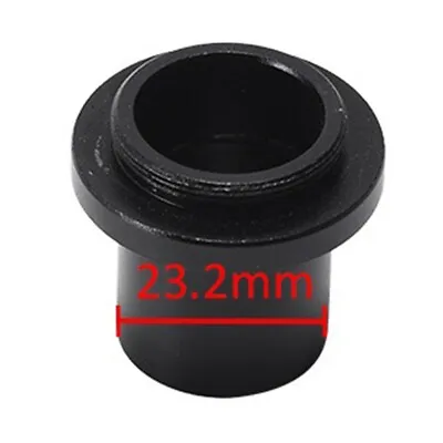 New-Microscope Adapter 1X C-Mount 23.2mm Adapter For CCD Camera Eyepiece-Parts • $10.02