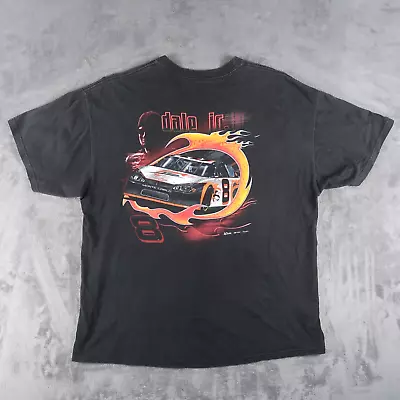 Vintage 2000s Chase Authentics Dale Earnhardt Jr. Monte Carlo T Shirt L Black • $18.88