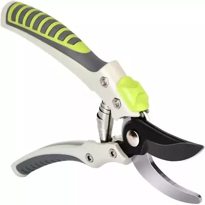 Shark-Tuff® Heavy Duty Garden Secateurs Garden Scissors Pruning Shears Aluminium • £8.39