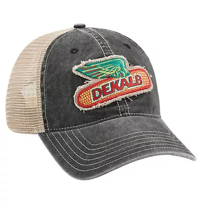 DEKALB SEED Demin Vintage Trademark Logo Cap Hat New Ballcap Corn Distressed • $27.95