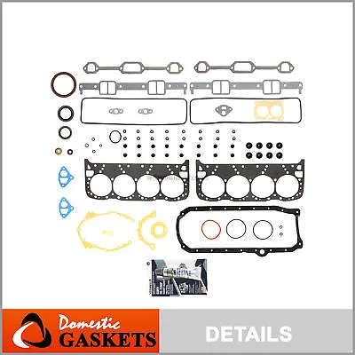 Fits 92-96 5.7L Chevrolet Corvette Full Gasket Set 350CID OHV LT-1 / LT-4 • $99.28