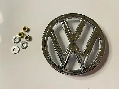 VW Hood Emblem Badge For Volkswagen Beetle Bug 1960-1963 3 Tab Prong *Defective* • $24.50