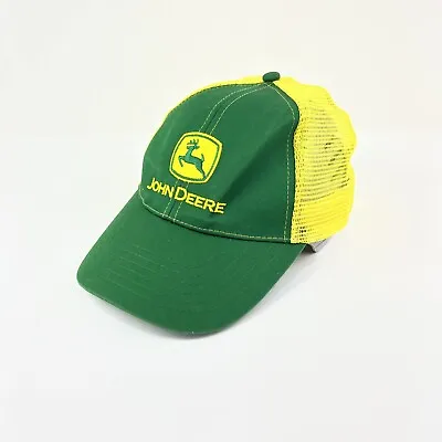Vintage John Deere K Products Trucker Hat Cap Mesh Snapback • $19.77