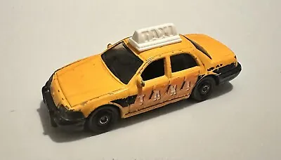 Matchbox Yellow 2006 Ford Crown Victoria Taxi Cab - Made In Thailand-(loose) • $4.50