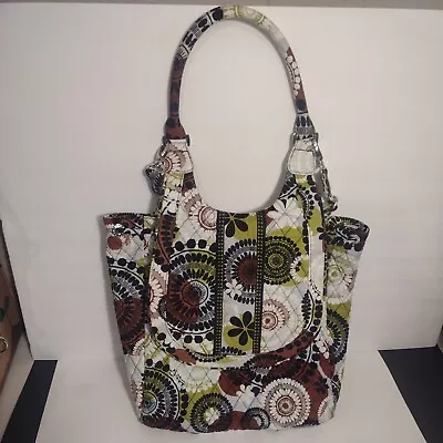 VERA BRADLEY ~ Iconic Glenna ~ COCOA MOSS Backpack Tote • $42