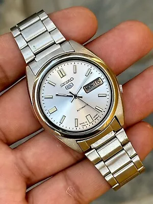Vintage Seiko 5 Automatic 7009 Day/date 21 Jewels  Men's Wristwatch 🇯🇵 • $85
