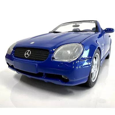 Mercedes Benz SLK AMG Kompressor Blue 1/18 Diecast UT Models • $39.95
