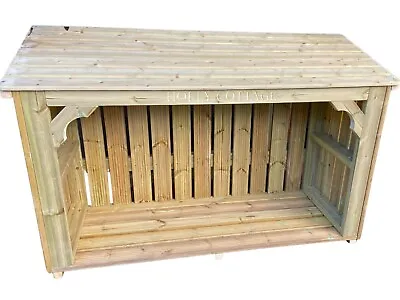 Beautiful Quality Wood Store - Medium Store - Outdoor Log Storage - Log Shed • £297.50