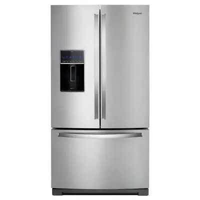 Whirlpool WRF757SDHZ 26.8 Cu. Ft. French Door Refrigerator - Fingerprint 2 • $1151