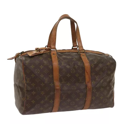 LOUIS VUITTON Monogram Sac Souple 45 Boston Bag Vintage M41624 LV Auth Yk10333 • $240