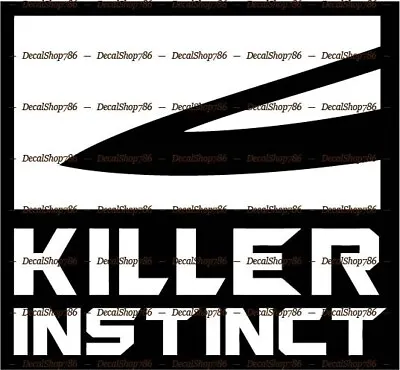 Killer Instinct Archery  - Outdoor Sports - Vinyl Die-Cut Peel N' Stick Decals • $5.95
