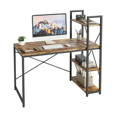 COMPUTER DESKS With Shelves Home Office Dorms Choose Your Color • $101.49