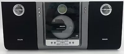 Philips Micro Hi-Fi System MC235B/37 Wall Mountable AM/FM CD Player Shelf Stereo • $59.95