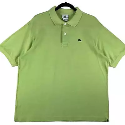 Lacoste Light Green Cotton Polo Shirt Size XL • $39