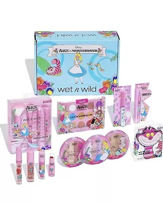 NEW Wet N Wild Disney Alice In The Wonderland Limited Edition PR Make Up Box Set • $210.76