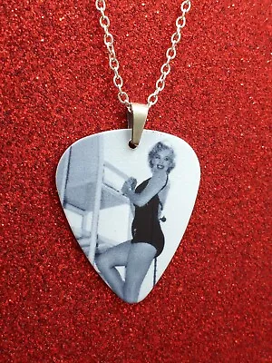 Marilyn Monroe Classic Guitar Pick Necklace • $6.99