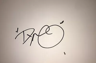 £15.59 • Buy Dynamo Signed 6x4 White Card Magician Tv Autograph Steven Frayne