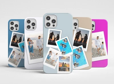 £14.95 • Buy Personalised 3D Phone Case Polaroid Photo Design Image Text For IPhone