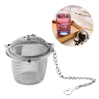 Loose Tea Holder Seasoning Strainer Mesh Tea Strainer Tea Leaf Strainer • $10.44