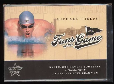 2004 Donruss Rookie & Stars Fans Of The Game Michael Phelps • $50