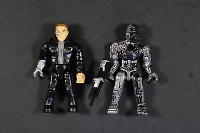 Mega Construx Terminator Genisys T-800 2 Figure Lot • $23.99