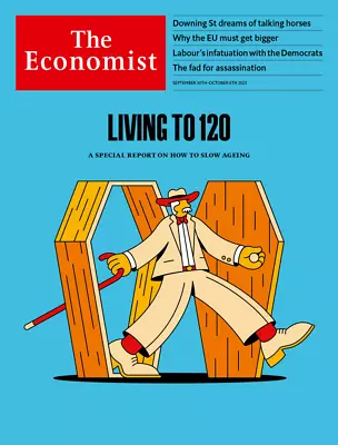 The Economist Magazine | Sept 30 - Oct 6 2023 | Living To 120 • $12.99