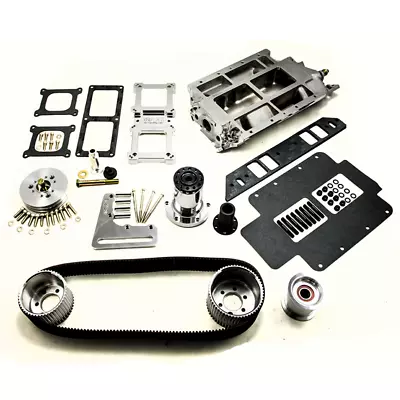 8-71 Blower Drive Kit Suit BB Chev STD Deck 1V Accessory Rectangle Port Polished • $4573.77