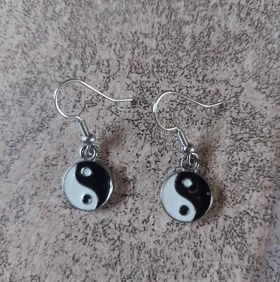 Yin Yang Dangle Earrings • £1