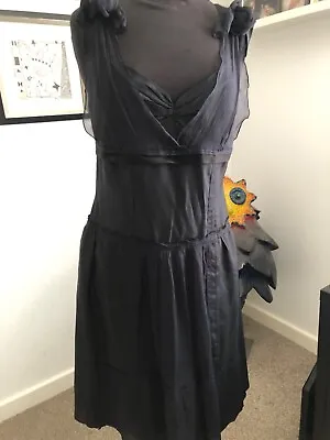 Elegant Miu Miu Ladies Silk  Dress - Size 44-UK12 • £89