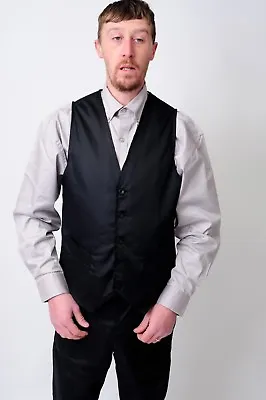 Hospitality Catering Waistcoat Bar Staff Waiters Waist Coats In 6 Colours  • £9.49