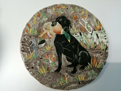 £37 • Buy GIEN Rambouillet Dessert Plate- Labrador 