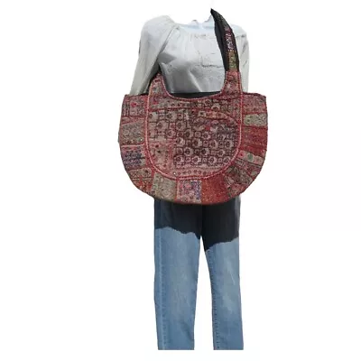 Banjara Tote Bag | Authentic | Gypsy | Shoulder | Boho | 2 Handle Strap | Large • $143