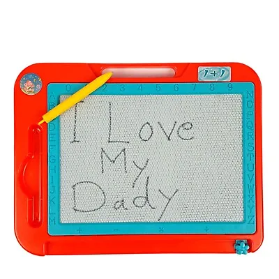 Magic Writer Magnetic Writing Drawing Slate Board Doodle Pad Color Kids Toy Gift • £4.99