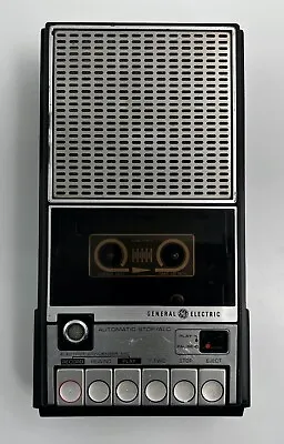 Vintage General Electric 3-5105C Desktop Tape Cassette Player Recorder • $14.99