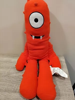 Rare... Yo Gabba Gabba Muno Plush 25  Stuffed Animal Funhouse 2012 Red  • $43.95