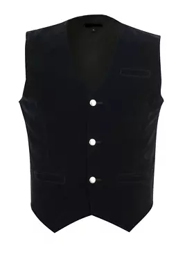 Premium Men's Black Velvet Designer Stylish Casual Vest  • $44.35